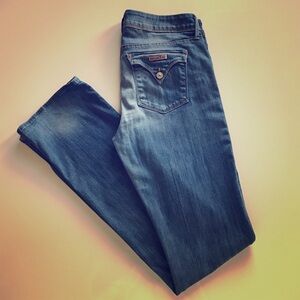 Hudson Jeans Boot Cut Dark Blue Denim